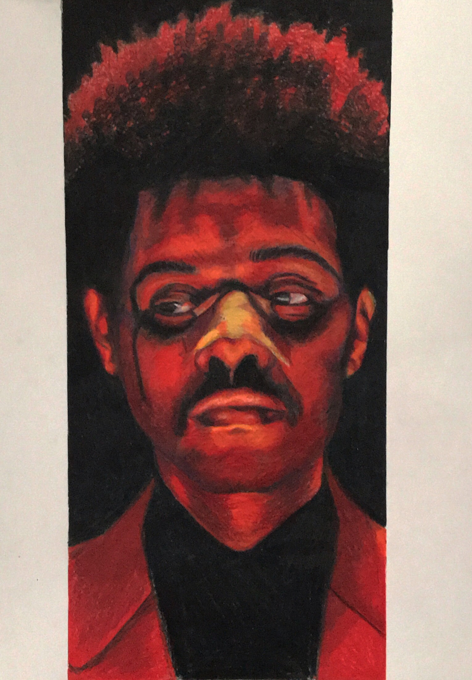 The Weekndart print Etsy