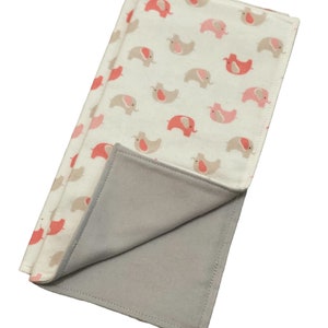 Organic coral elephants lovey