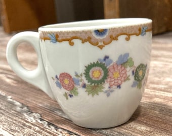 Vintage Mayer China Morton Pattern Made Expressly For Fifth Avenue Hotel Small Demitasse/Espresso Cup