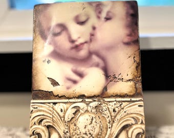 2 Vintage Sid Dickens Memory Blocks - T-29, 