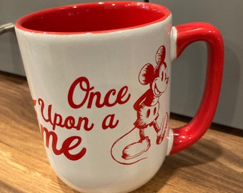 Disney Parks Once Upon A Time Mickey And Minnie Coffee Mug Cup