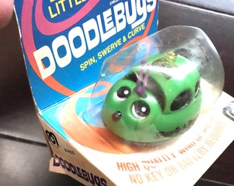 Vintage Mego Doddlebugs Park Ranger Long Wind Up Car 1978 New In Box