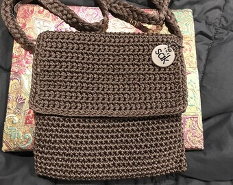 the sak crochet crossbody bag