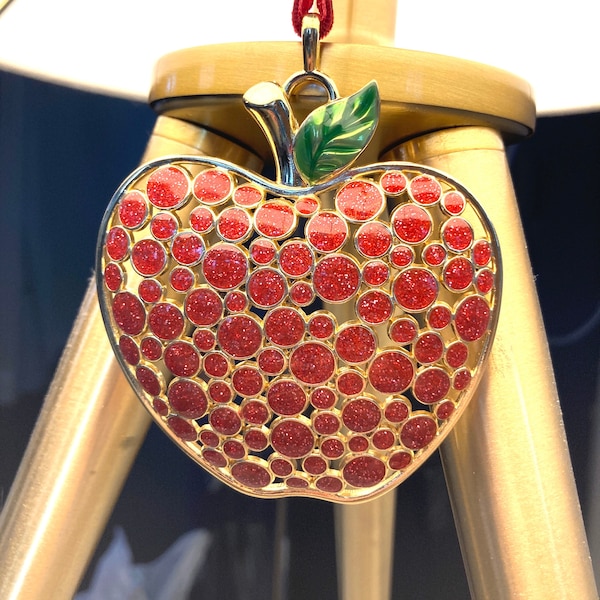 Apple Ornament - Etsy