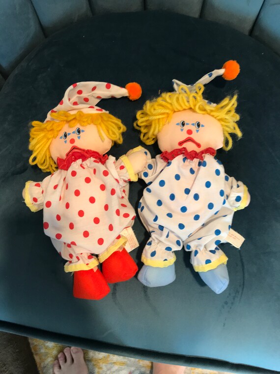 stuffed clown doll