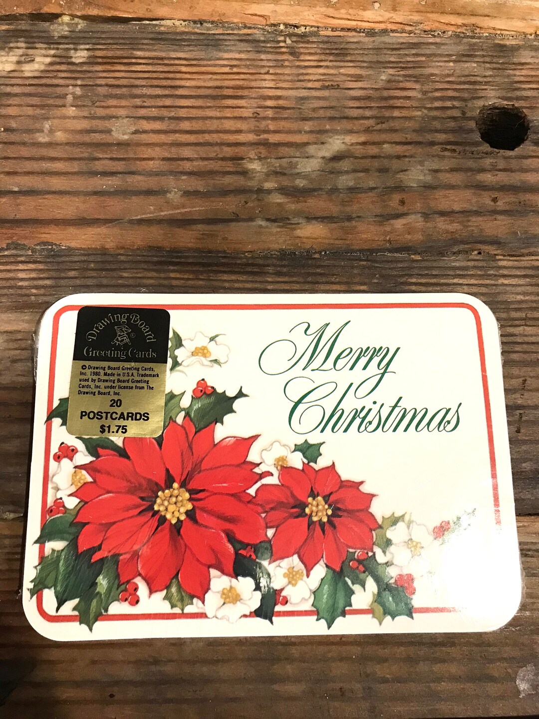 Vintage Drawing Board Greeting Cards Christmas 20 Postcards New Etsy