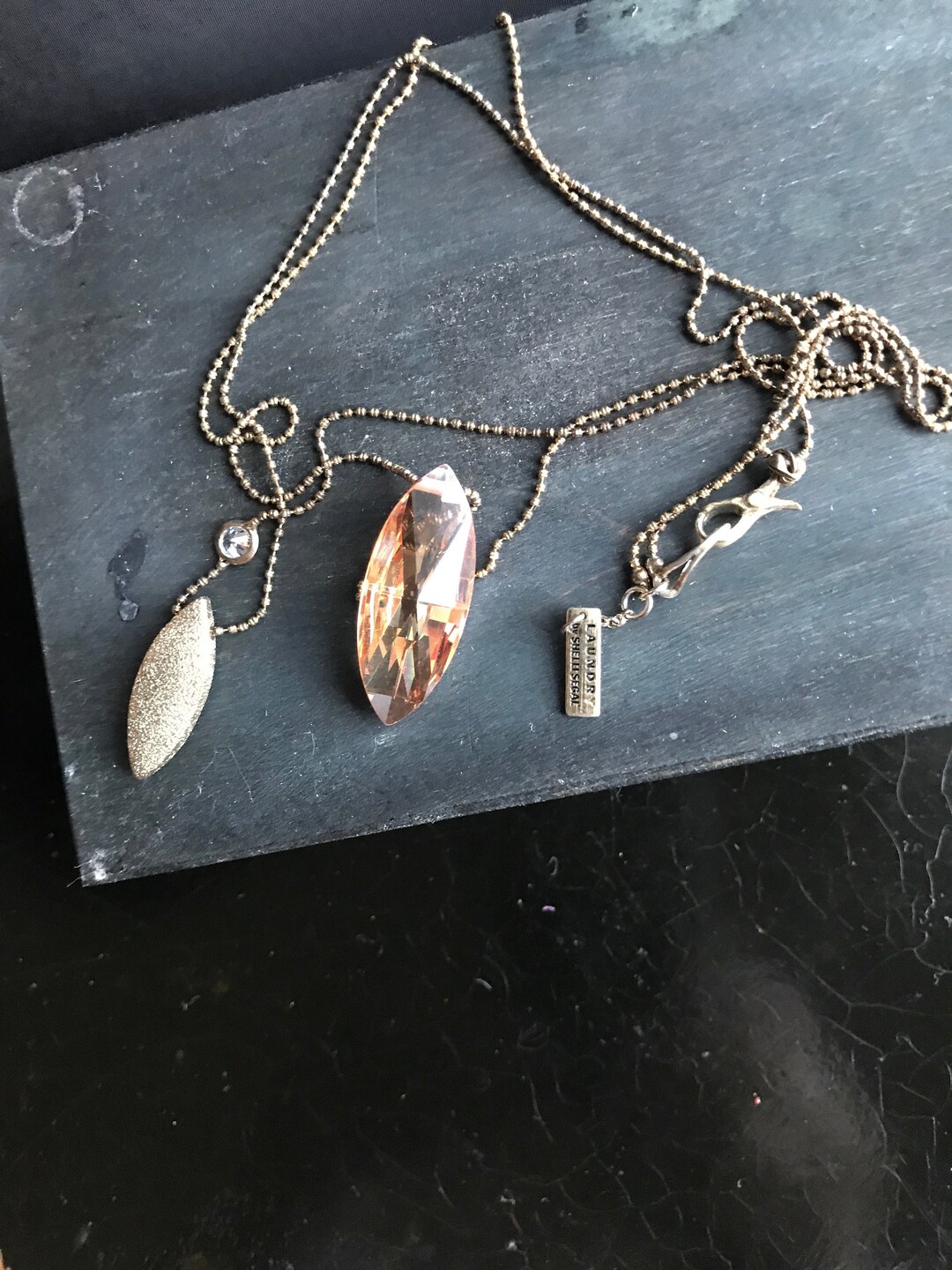 Laundry By Shelli Segal Gold Tone Double Strand Necklace Etsy.de