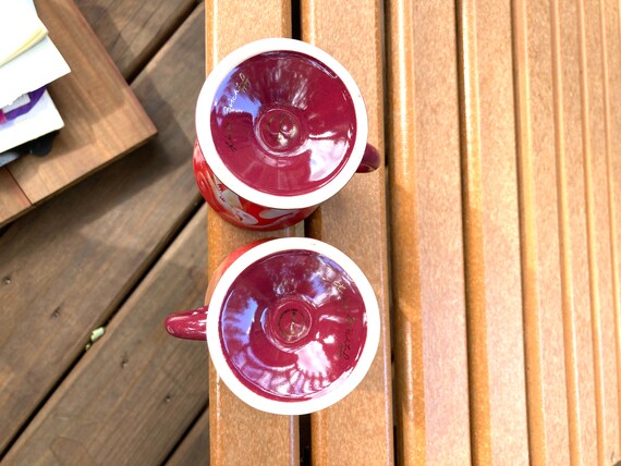Vintage Two Frangelico Liqueur Expresso Cups by Linda Frichtel - Etsy