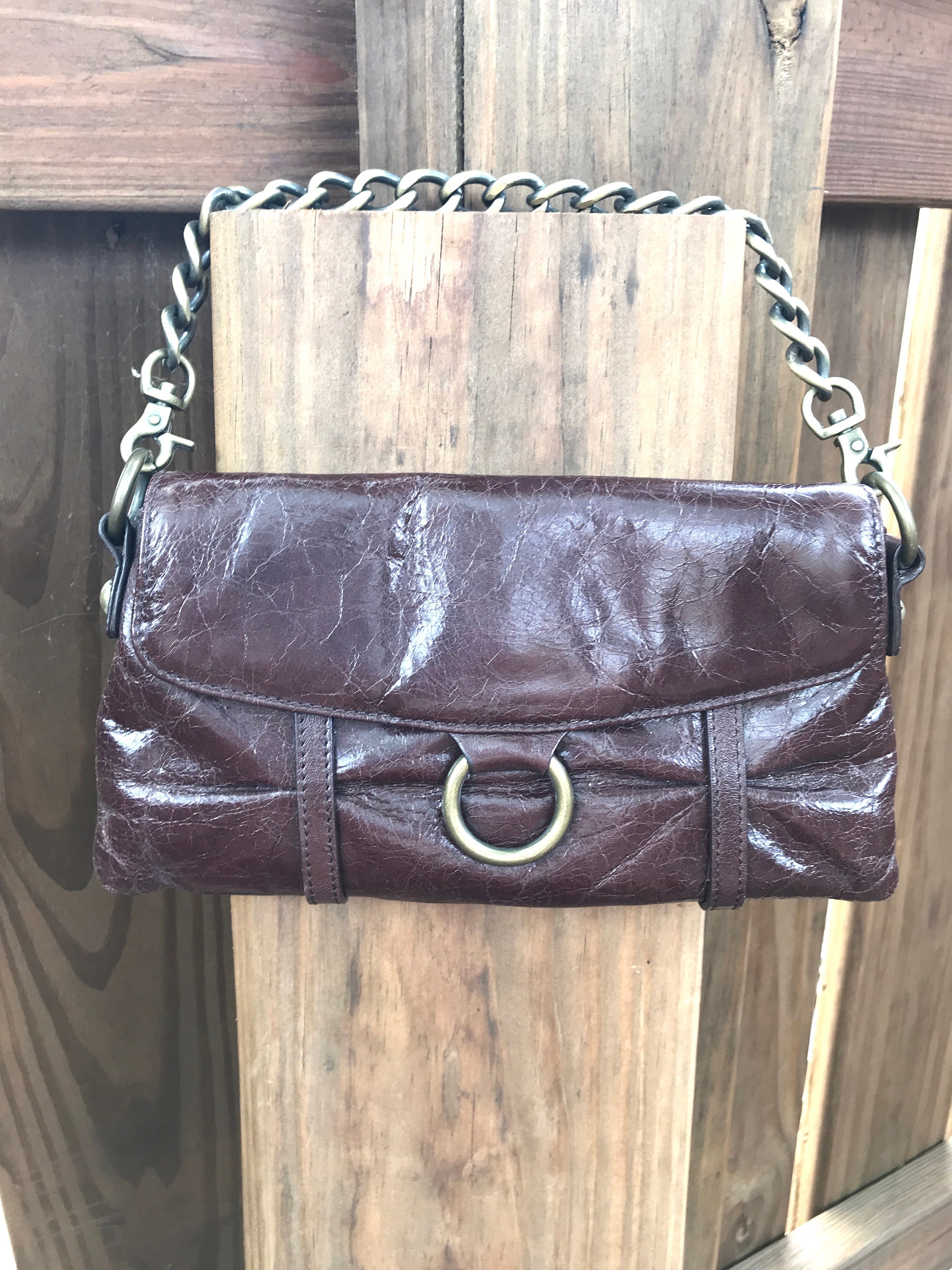 Vintage Hobo International 3-in-1 Black Leather Handbag/Shoulder/Backpack Amazon.com: HOBO Merrin Leather Convertible Backpack and  main image 4