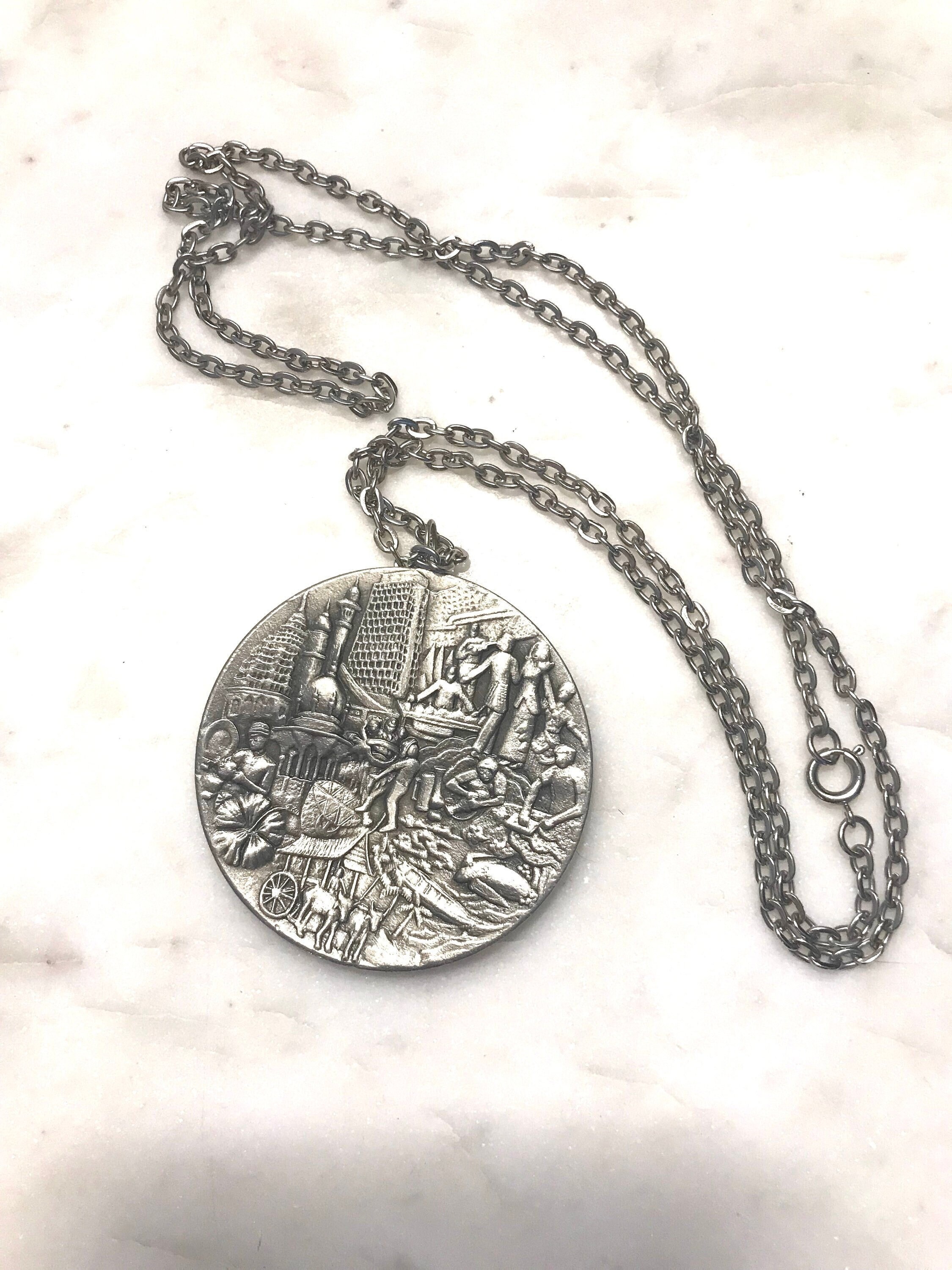 Royal Selangor Pewter Orchid Pendant 24