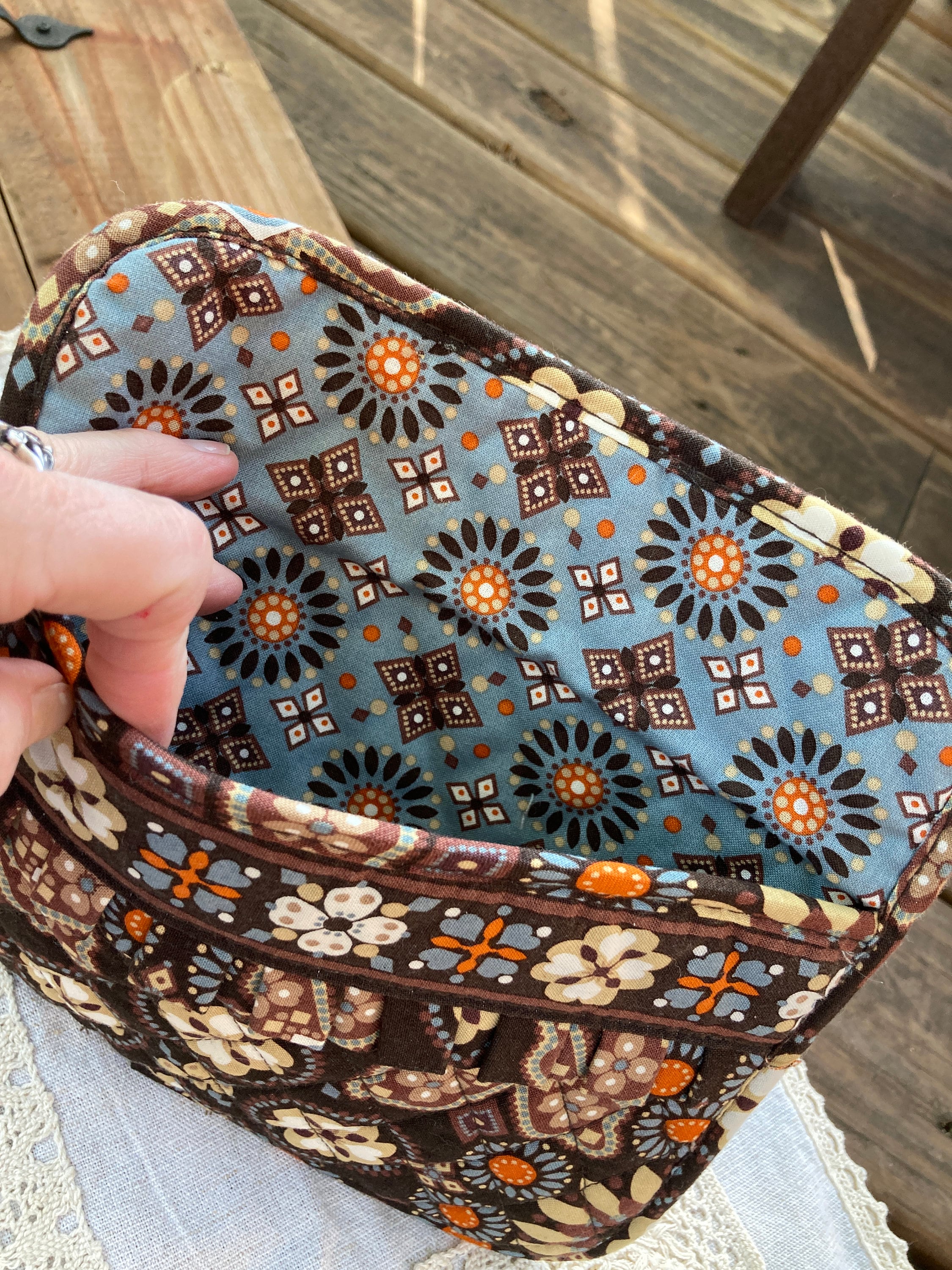 Vera Bradley Canyon Retired Pattern Pot Holder - Etsy