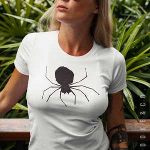 araña black glitter Unisex Jersey Short Sleeve Tee