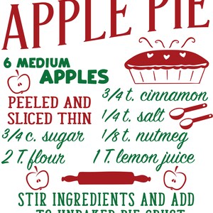 Apple Pie Tea Towels