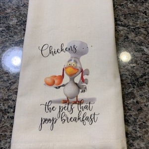 Huhn Geschirrtücher