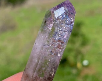 Beautiful Water Clear Deep Colored VeraCruz Amethyst Quartz Crystal