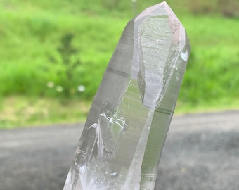 Huge Terminated Lemurian Seed Diamantina Laser Quartz Crystal