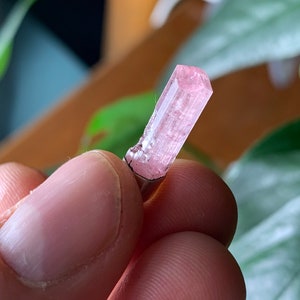Pink Tourmaline Capped Pendant image 3
