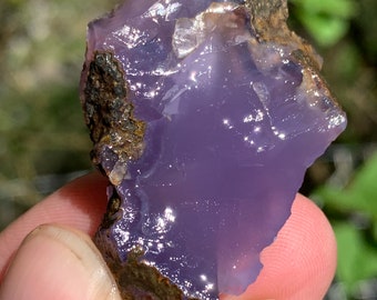 High Grade Rough Holly Blue Agate Chalcedony From Oregon