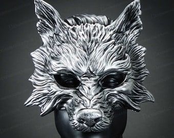 dire wolf mask direwolf mask Nymeria wolf mask direwolf costume nymeria of dorne wolf mask, game of thrones costume arya stark