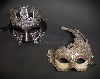 mens masquerade mask etsy