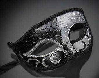 Mens Masquerade Mask Etsy