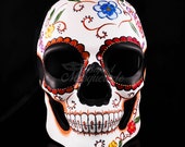 Day of the Dead Mask, Dia de los Muertos Mask, Masquerade Mask for Festivals, Halloween, Weddings and Costumes