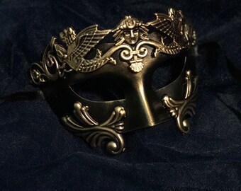Mens Masquerade Mask Etsy
