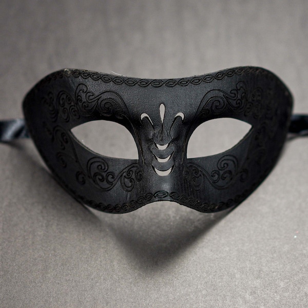 Leather Masquerade Mask, Masquerade Mask, Leather Mask, Mardi Gras Masquerade Mask, Masquerade Ball