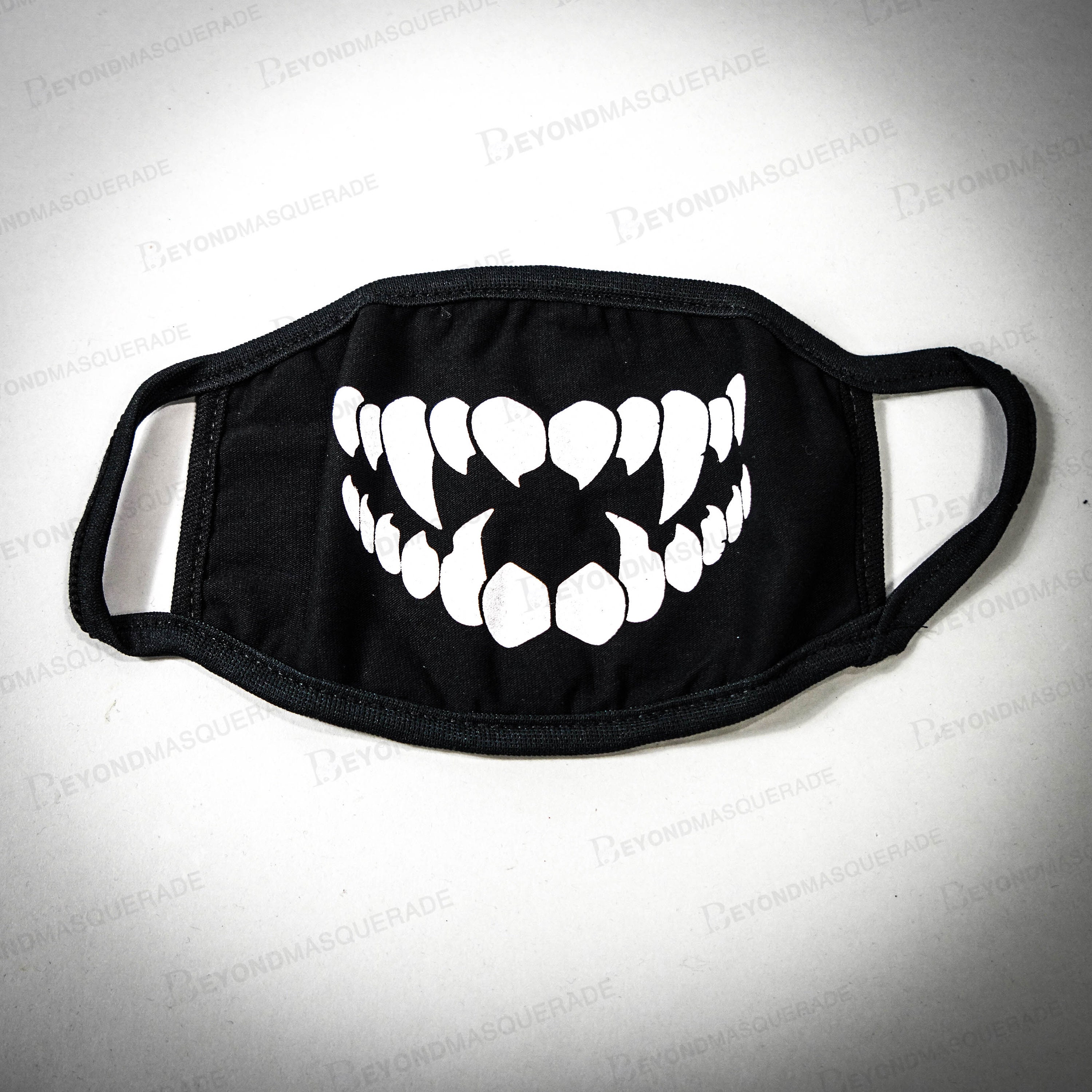 Teeth Face Mask Teeth Fangs Design Mask Fashion Dust Mask Etsy