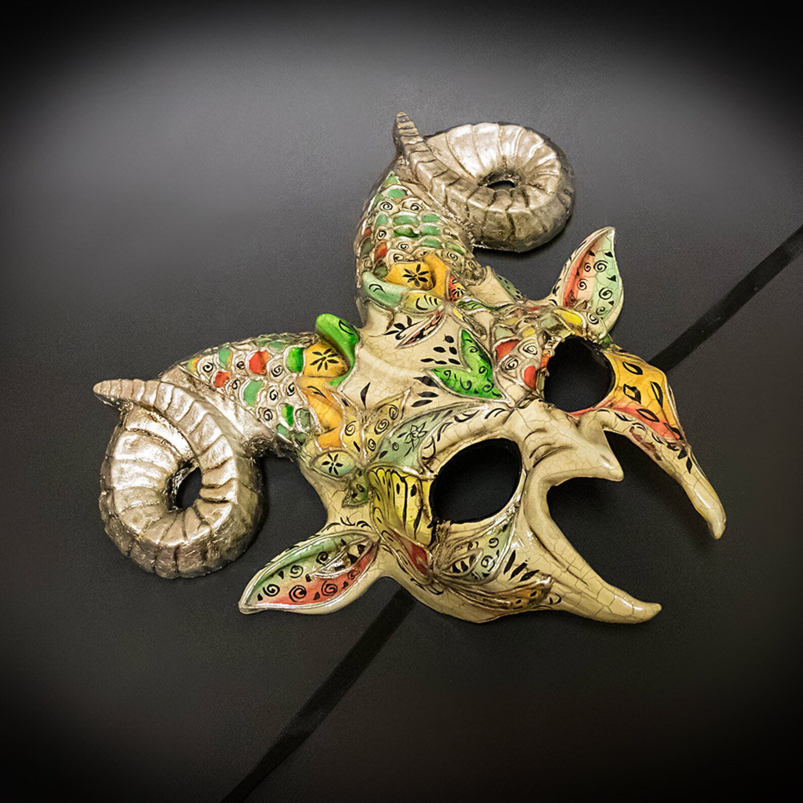 New Ram Mardi Gras Masquerade Mask Ram Mask Ram Year of Etsy