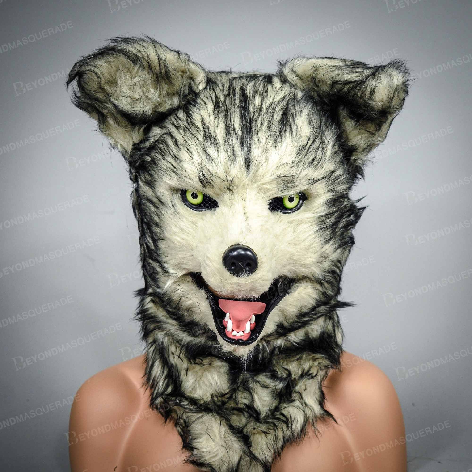 Anime Werewolf Masks Animal Wolf Realistic Cosplay Latex Masques