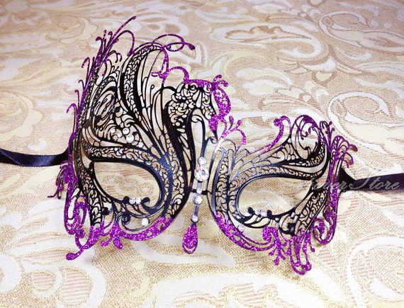 Máscara veneciana para mascarada, bonita, elegante, de encaje, Halloween,  Mardi Gras, fiesta, accesorios de tiro