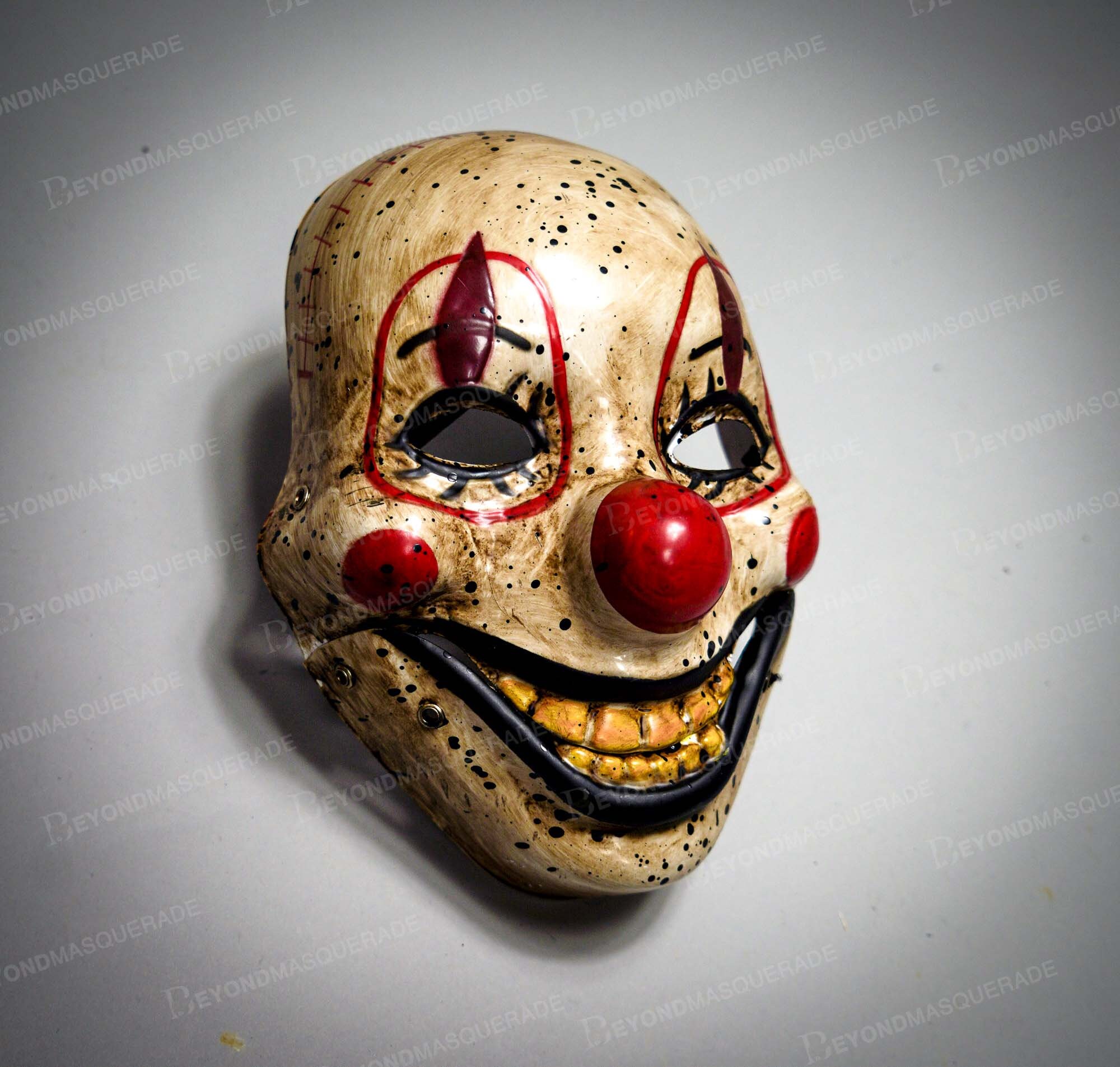 Creepy Clown Face Mask Halloween Masquerade Mask Fun Face | Etsy