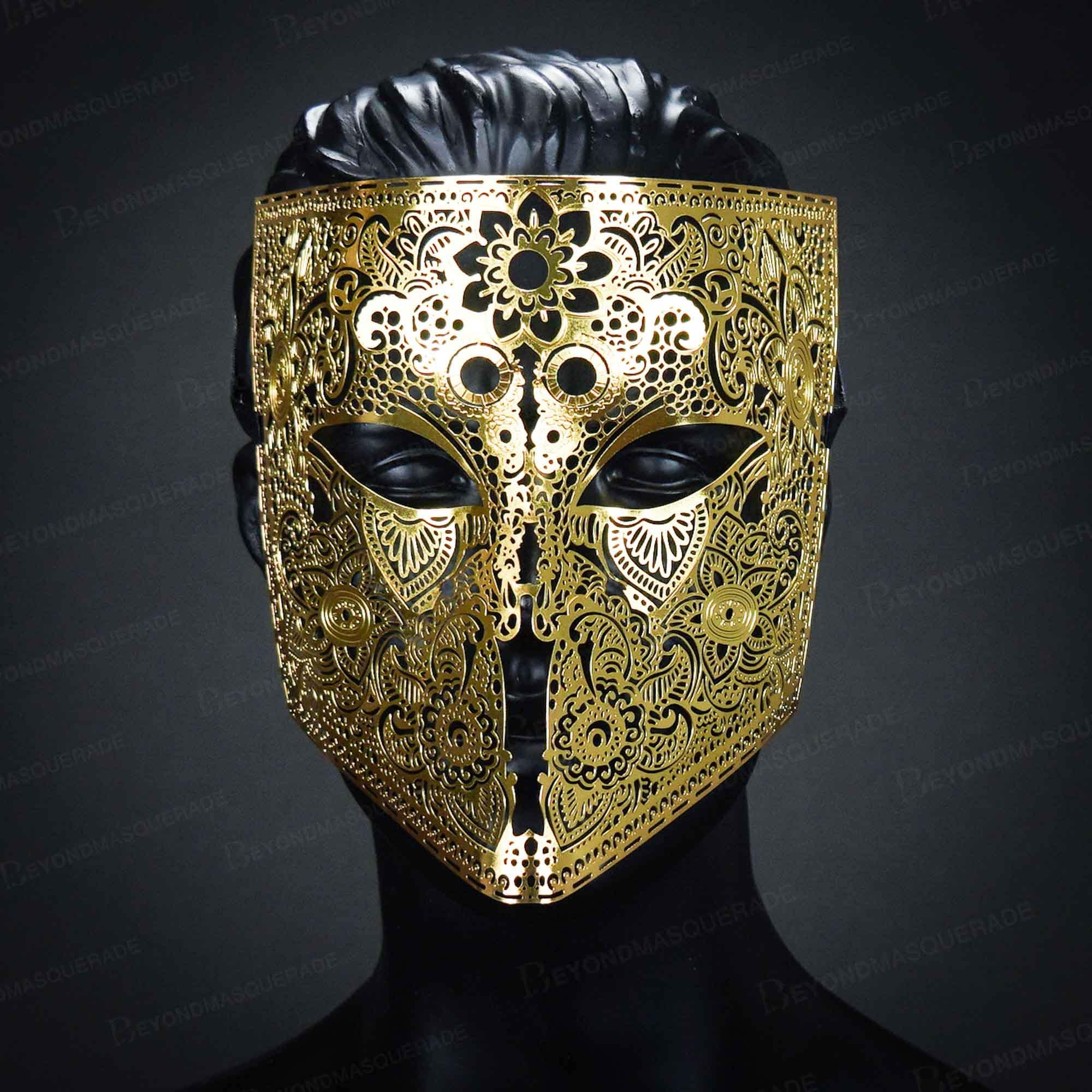 Gold Masquerade Masks Women Men for Masquerade Ball Mask Etsy