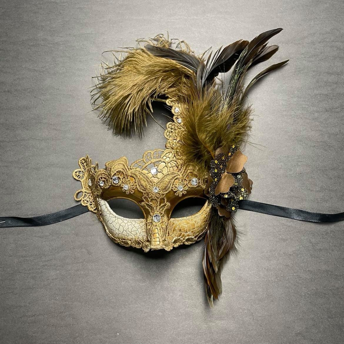 Masquerade Mask, Gold Masquerade Mask, Masquerade Ball Masks, Mardi Gras  Mask, Masquerade Ball Masks, Full Face Lace Metal Mask 