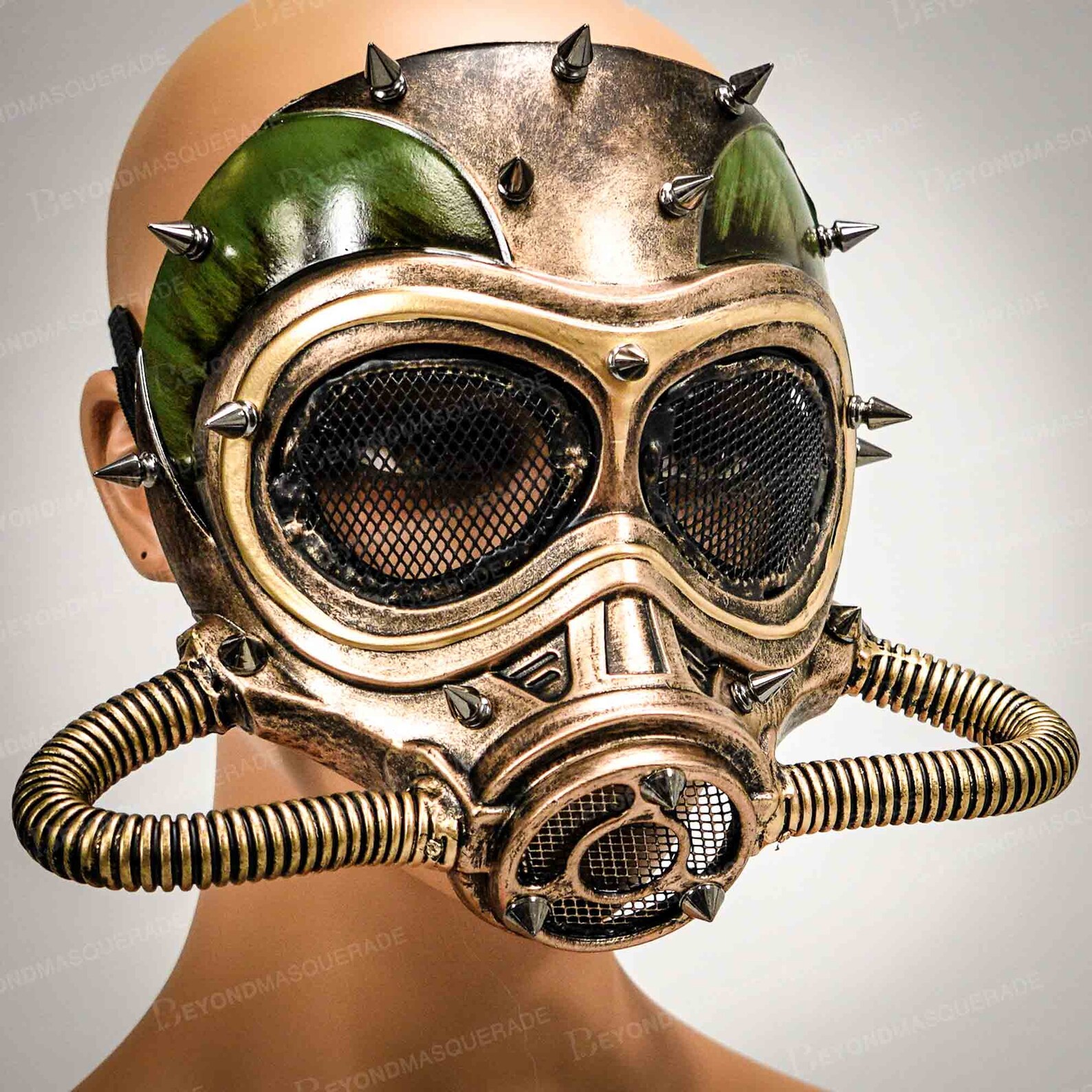 Halloween Steampunk Face Mask Steam Punk Respirator Gas Mask Etsy