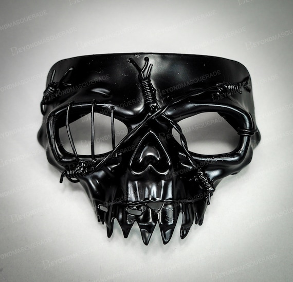 A scary white mask Sticker for Sale by AI-Only
