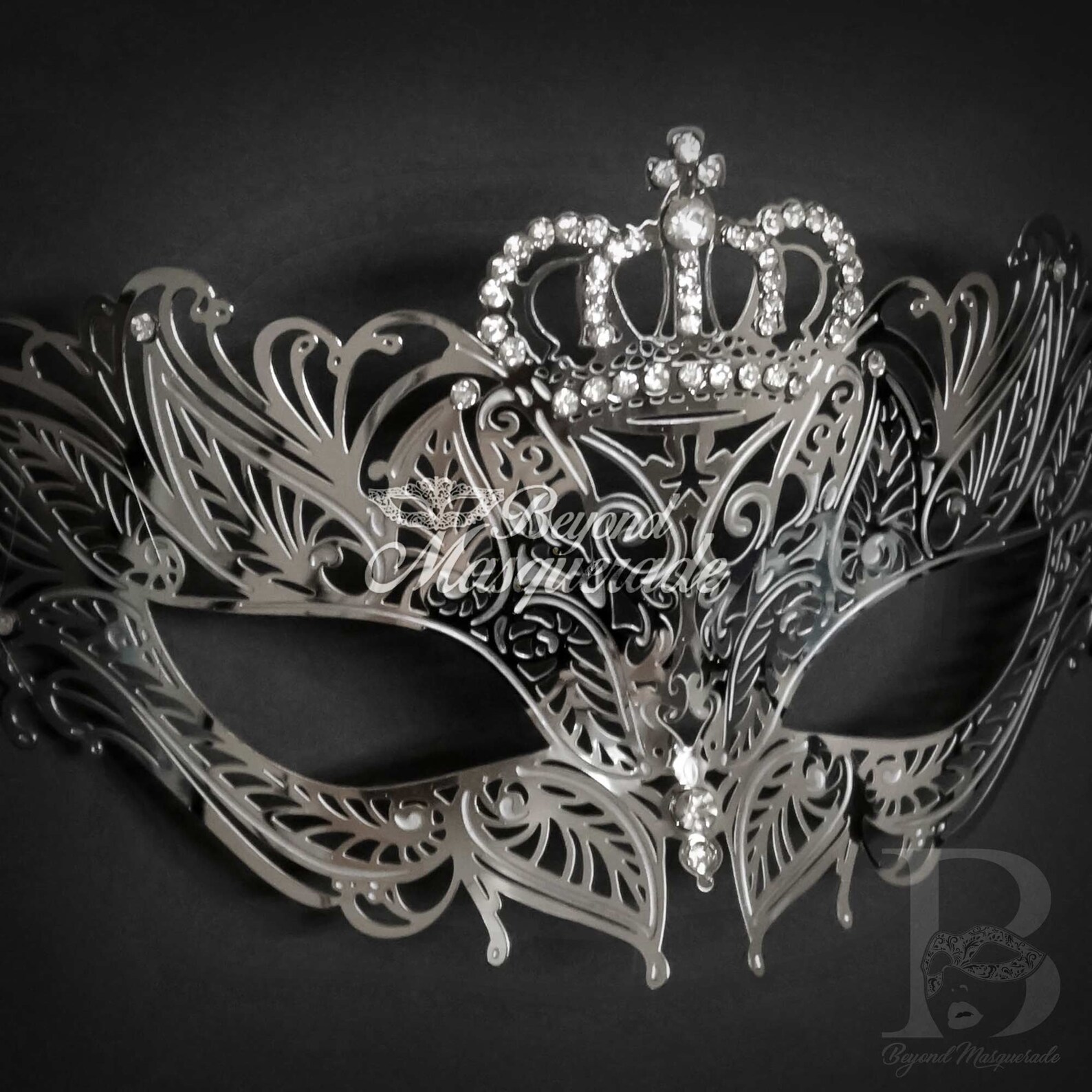 Silver Masquerade Mask Masquerade Mask Masquerade Ball - Etsy