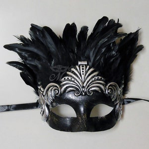 Maleficent Dark Feys Raven Mask Women's Masquerade Mask, Masquerade Mask Men, Mardi Gras, Masquerade Mask Roman Warrior Masquerade Mask