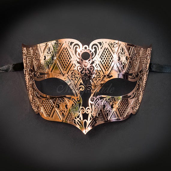 uitgehongerd Catastrofe Dempsey Mannen Masquerade masker metalen masker Rose goud gemaskerd - Etsy België uitgehongerd Catastrofe Dempsey Mannen Masquerade masker metalen masker Rose goud gemaskerd - Etsy België