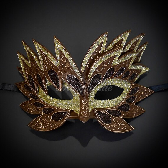 MASKED BALL FACE MASK MASQUERADE CARNIVAL /"SOLEIL/" PURPLE /& SILVER DESIGN