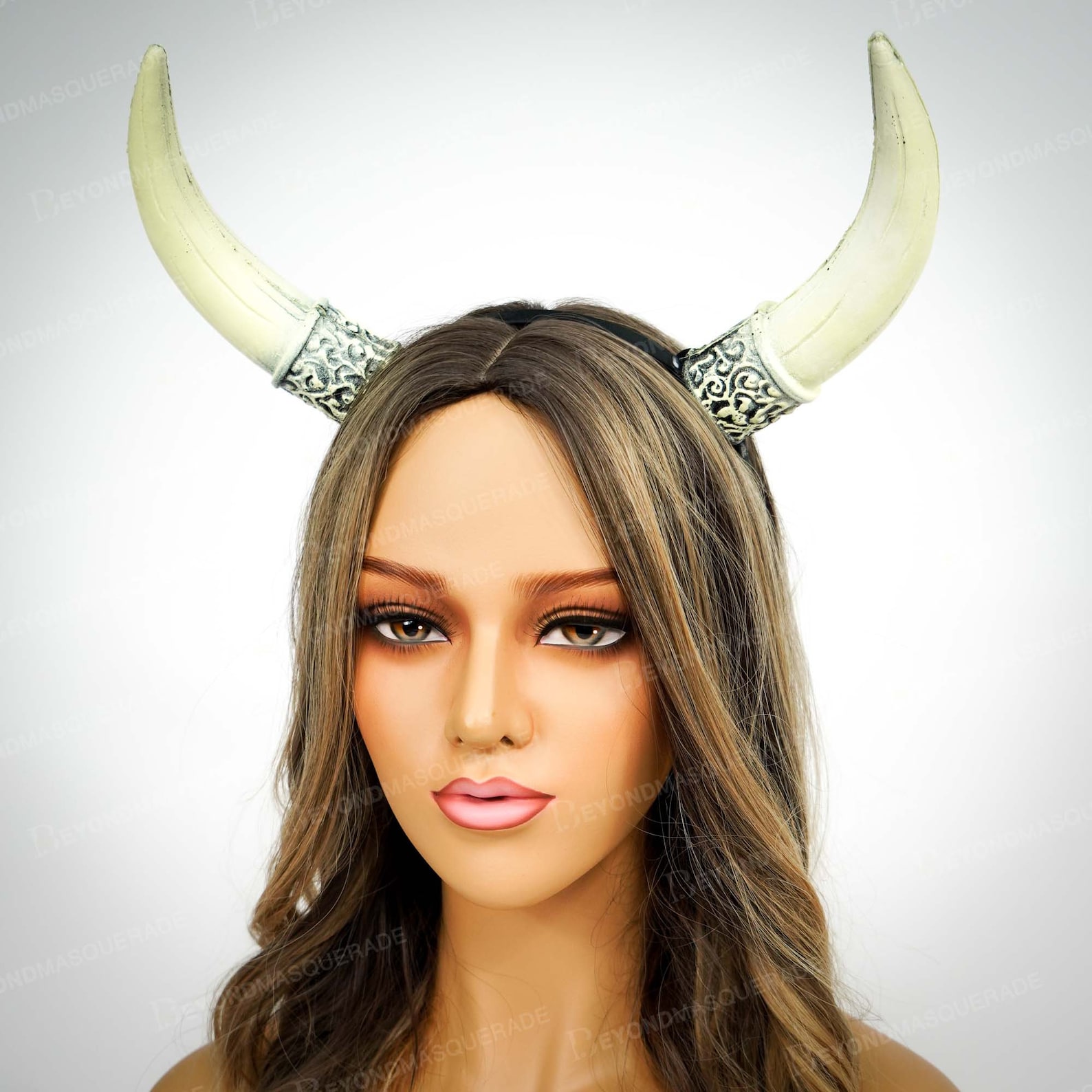 Viking Warrior Horns Headband Medieval Horns Halloween Costume Etsy