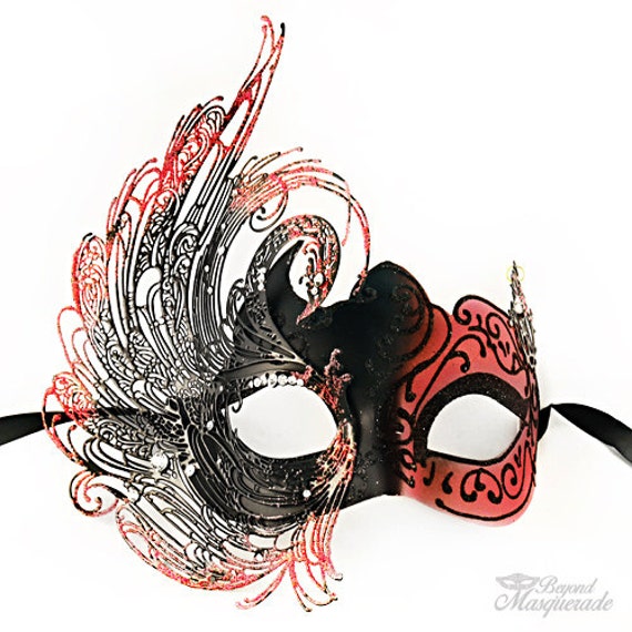 Masquerade Mask Mask Black Masquerade Mask Masquerade Ball | Etsy