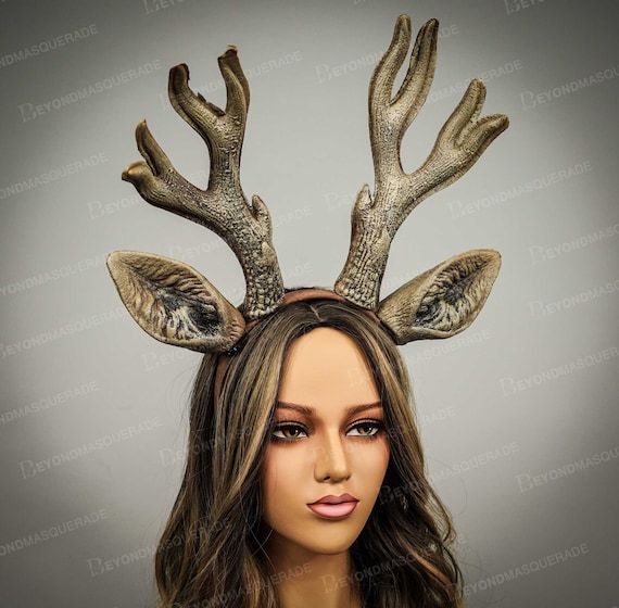 Elk antler headband deals