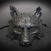 Black Wolf Mask Fox Masquerade Masks Costume Cosplay Halloween Haunted House Props Animal Masquerade Mask 