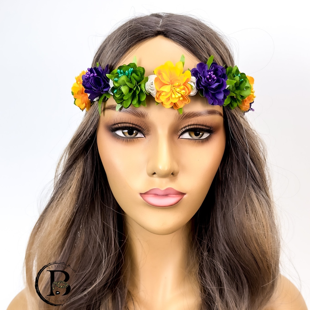 Fairy Flower Crown Floral Headpiece Festival Flower Crown Etsy Singapore