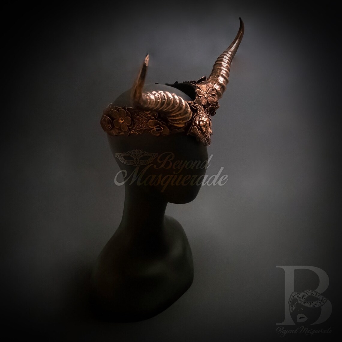 Ram Horns Headband Maleficent Horns Halloween Costume Ram Etsy
