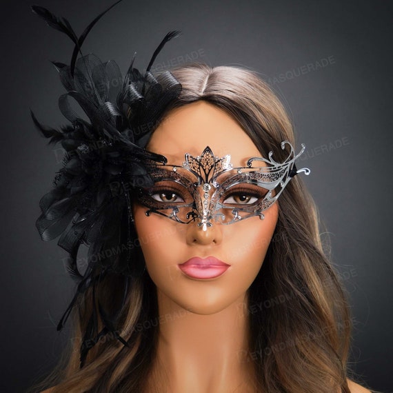 Masquerade Mask, Mask, Luxury Mask, Masquerade Ball Mask, Silver