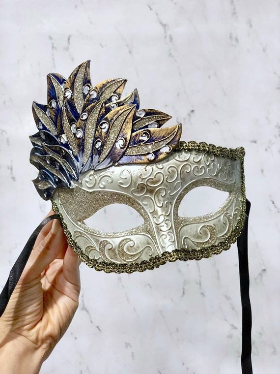 MASQUERADE HALLOWEEN BLACK LACE HEN PARTY EYE MASK ON A STICK FOR GLASSES WEARER