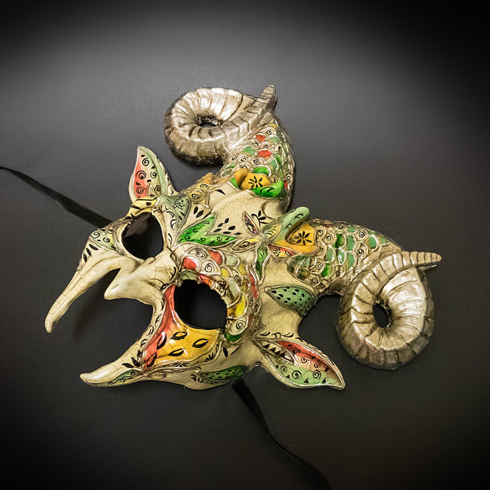 New Ram Mardi Gras Masquerade Mask Ram Mask Ram Year of Etsy